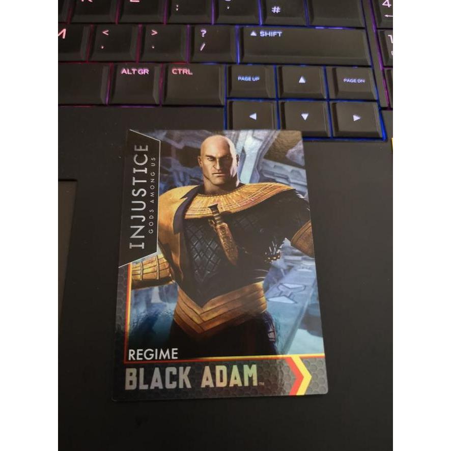 Kartu injustice foil gold regime black adam