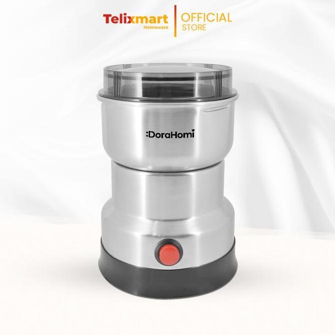 Grinder Mini Dorahomi Mesin Penggiling Kopi Blender Bumbu Kering Stainless Listrik
