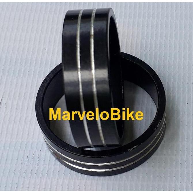 Spacer Ring Stem Sepeda Alloy Hitam