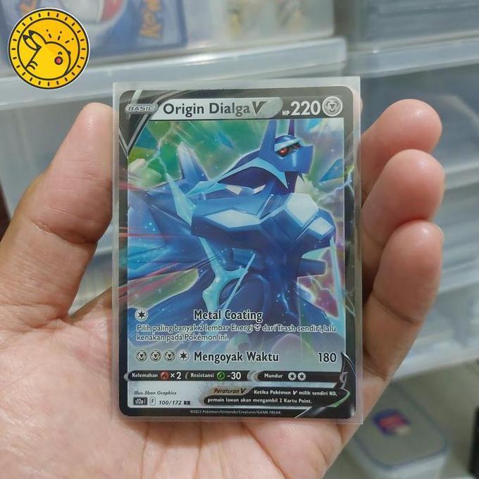 Origin Dialga V s12a Pokemon TCG Indonesia