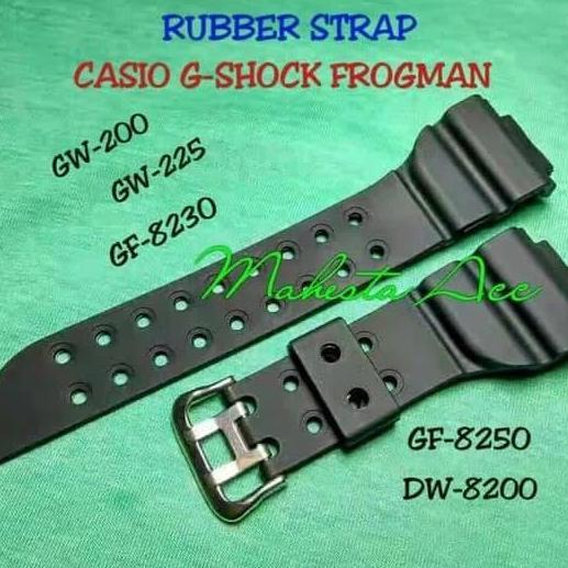 Tali Strap CASIO G-SHOCK FROGMAN DW-8200 TALI JAM CASIO FROGMAN