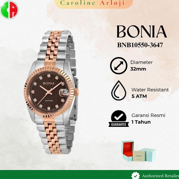 Toki- Jam Tangan Nita Bonia Bnb10550 / Bnb 10550 / B10550 Garansi Resmi