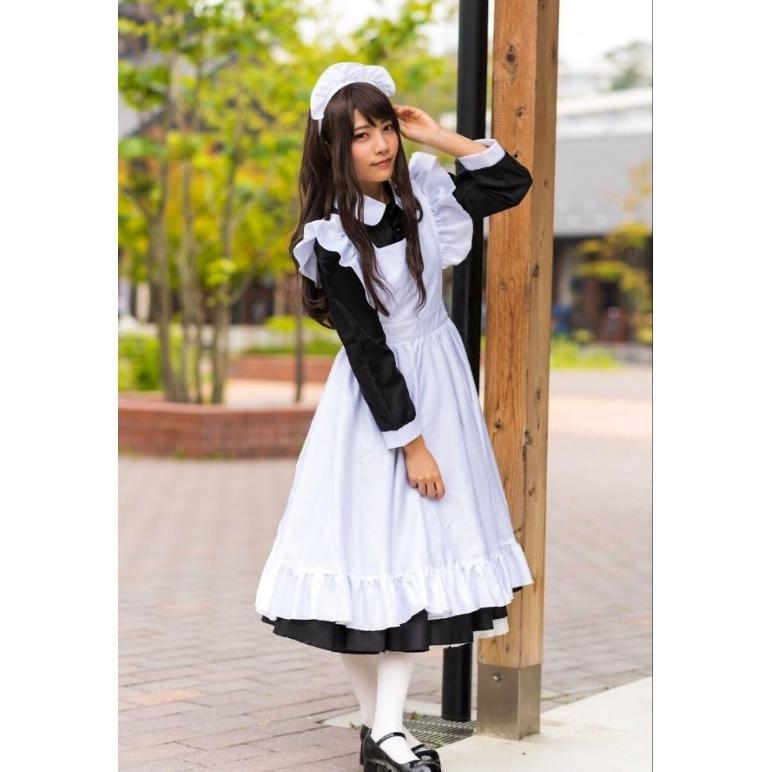 Maid Dress Lolita Kostum Anime Pelayan Nyaman Top