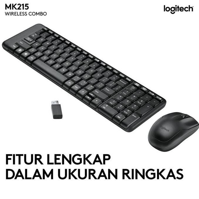 Logitech MK215 Wireless Keyboard Mouse