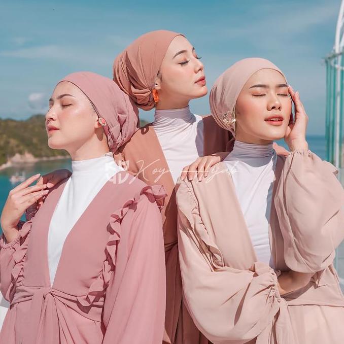 Koyu Hijab Turban Instant / Pasmina Instant Turban Koyu (TERBAIK) (TERBARU) (TERMURAH)