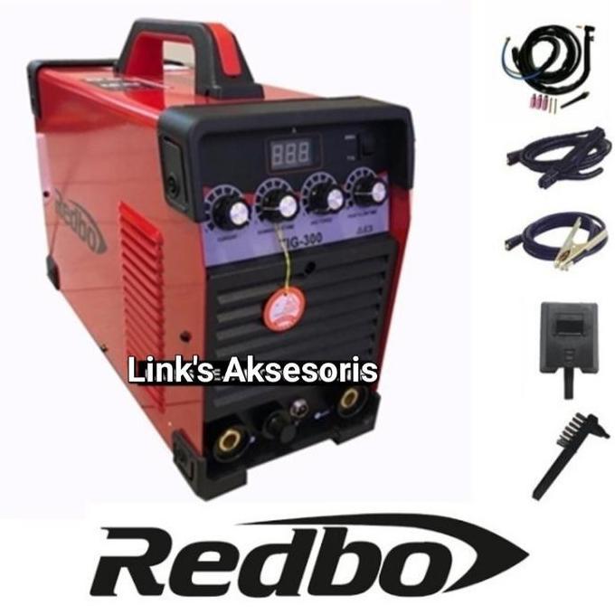 Murah Mesin Las Argon Redbo Tig 300 A 300A Trafo Inverter Listrik 3 Phase