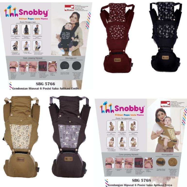Snobby Baby Hipseat Baby/Gendongan Depan Bayi