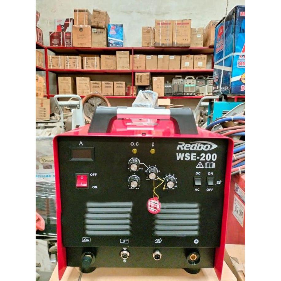 Murah Mesin Las Argon Wse 200 Redbo Untuk Las Aluminium