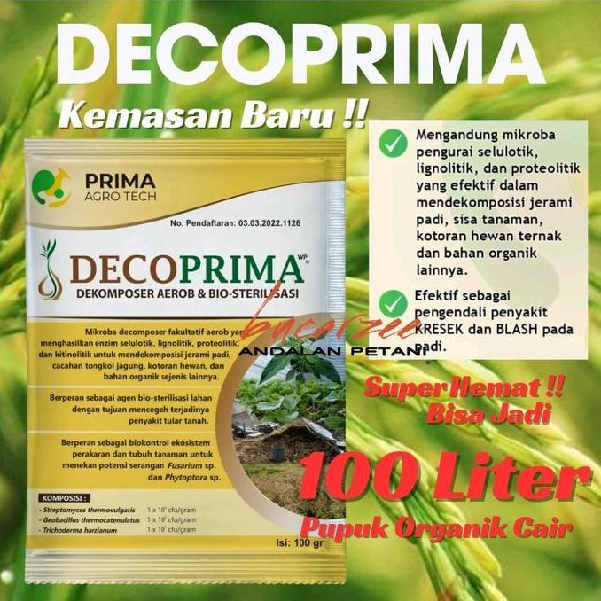 Place- Decoprima - Bio Decomposer 100 Gram
