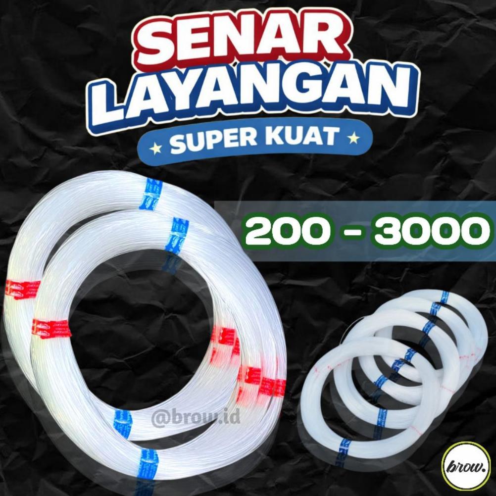 MEERAHSEMBADA SENAR LAYANGAN GAPANGAN 200 - 3000 CAP IKAN ARWANA / KAKAP MURAH