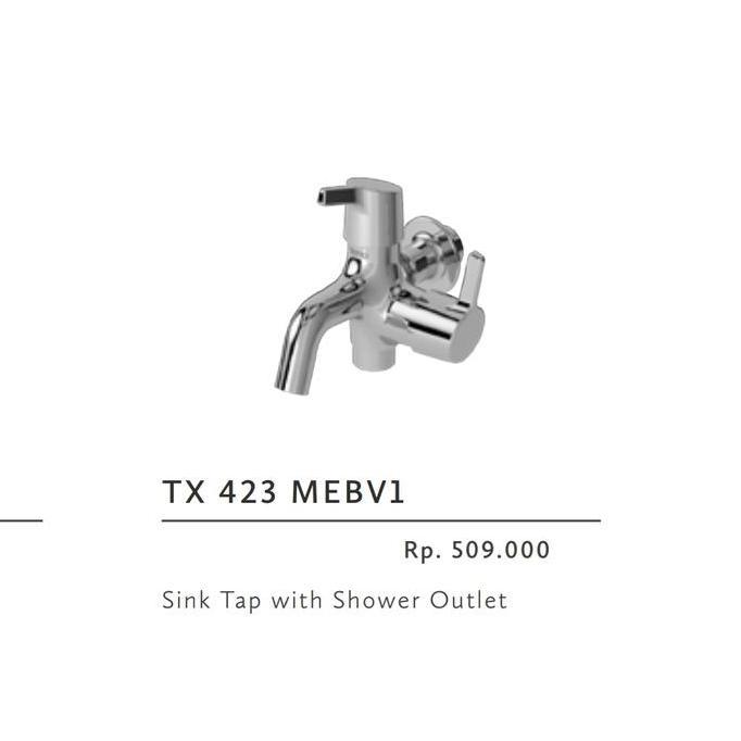 Kran Cabang Shower Toto TX 423 MEBV1 / Kran Cabang 2 Shower Toto