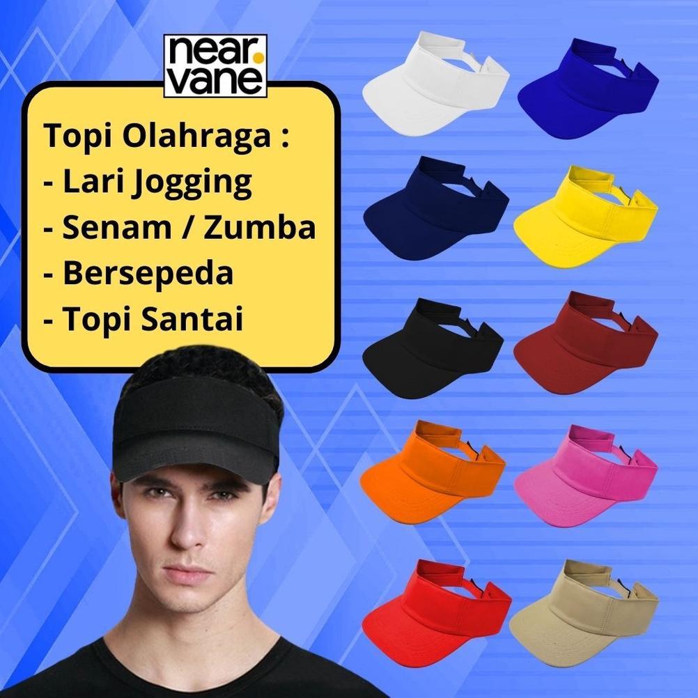 BIG SALE Topi Golf Zumba Sepeda Olah Raga Senam Pantai Olahraga Korea Summer Tenis Bolong Tennis Out