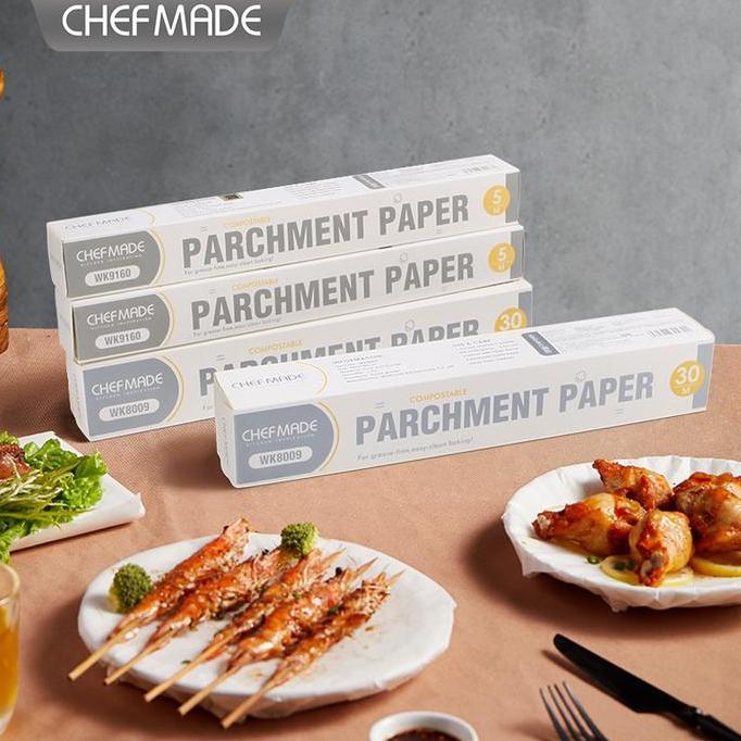 Chefmade Parchment paper WK9160 / baking paper / kertas alas panggang 5m