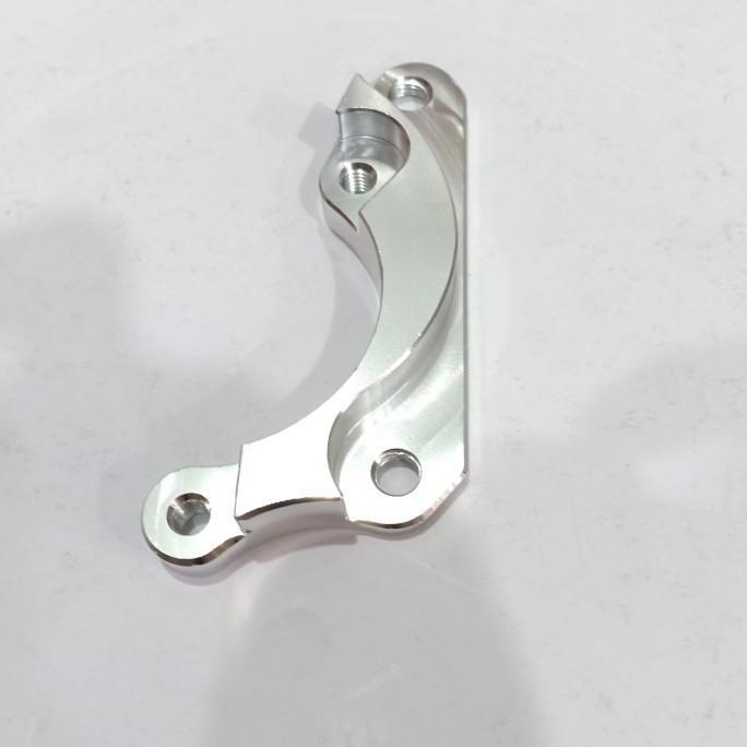nazmoc - bracket kaliper 2p ktc kytaco piringan standar 220mm jupiter mx 135cc/ breket kaliper 2 pis