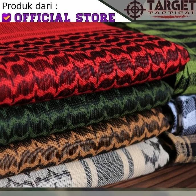 Asliori- Sorban Tactical Shemagh Scarf Syal Muslim Army Loreng Baju Koko