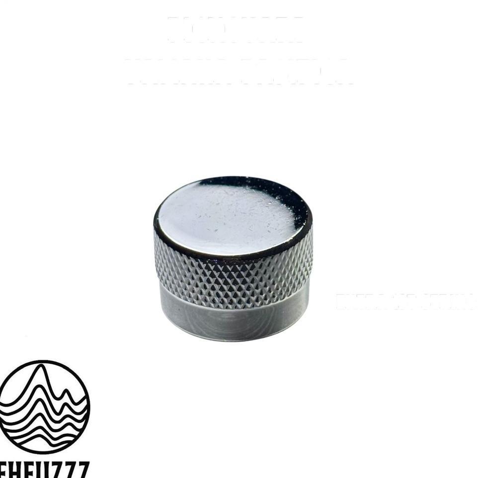 Knob Gitar Elektrik Potensio Volume Tone Metal Satin Chrome
