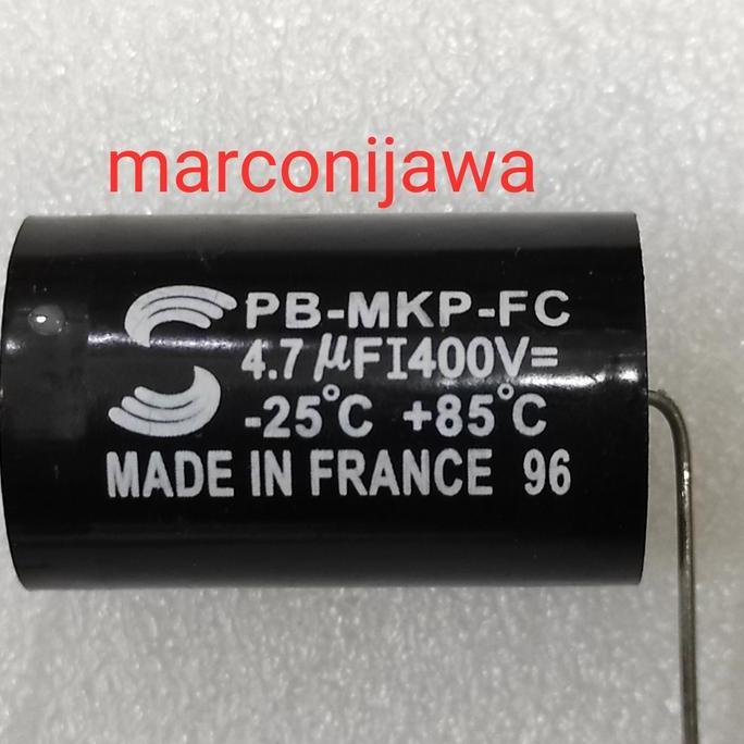 capasitor 4,7uf 400v axial 22mmx34mm