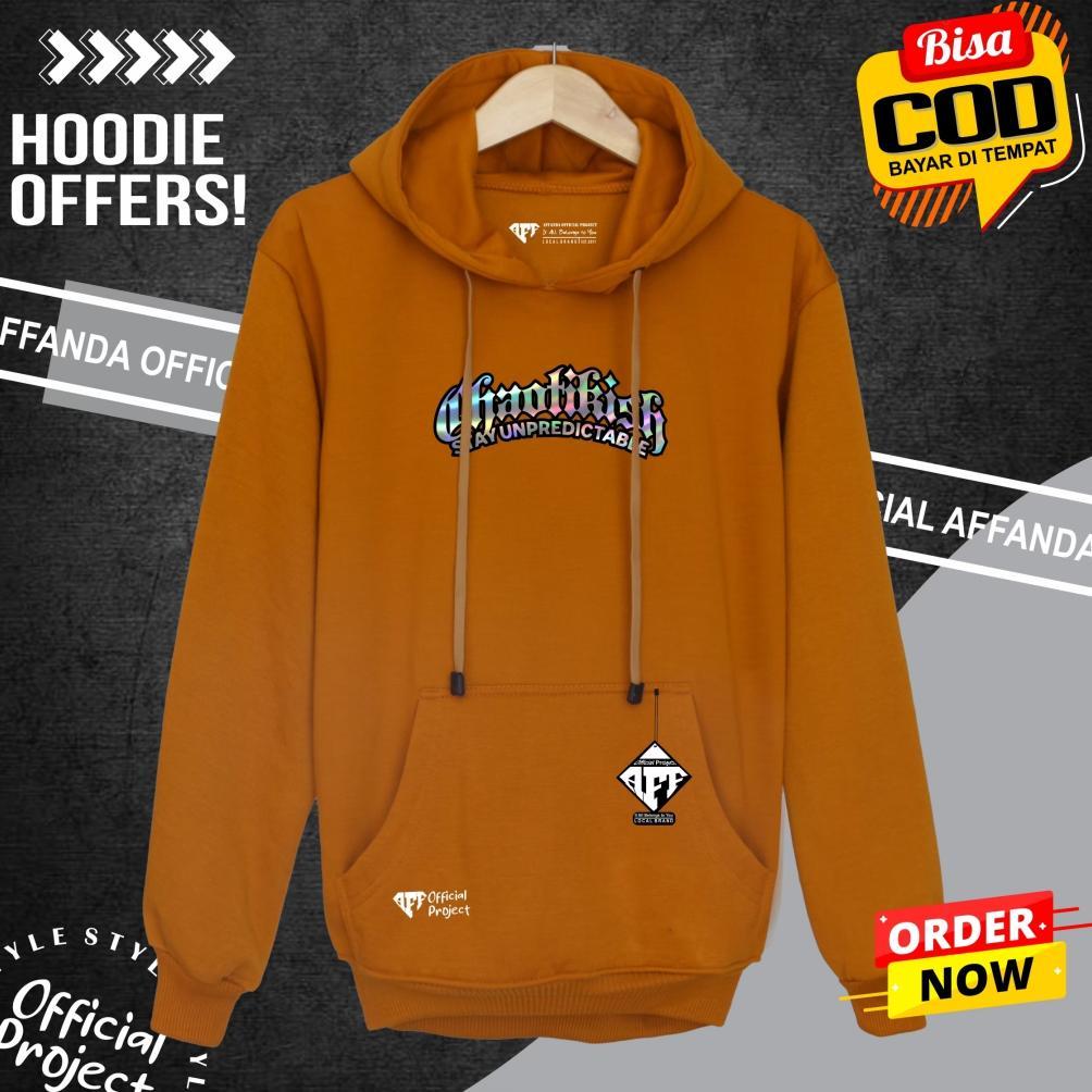 RECOMMENDED sweater cowok aethetic keren putih list hologram jaket hodie premium high quality jumbo 