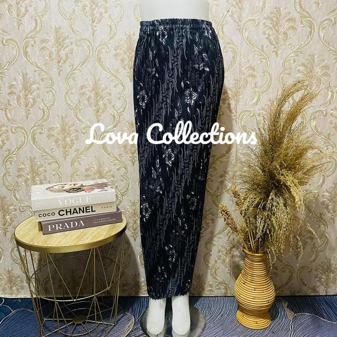 DF102 - ROK BATIK PLISKET / ROK PLISKET BATIK / ROK BATIK UNTUK KONDANGAN BAWAHAN KEBAYA WANITA PANJ