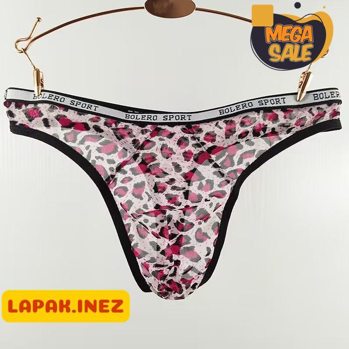 CELANA DALAM PRIA LEOPARD CD LAKI-LAKI LOW WAIST 5Y055 BY INE'Z COLLECTION