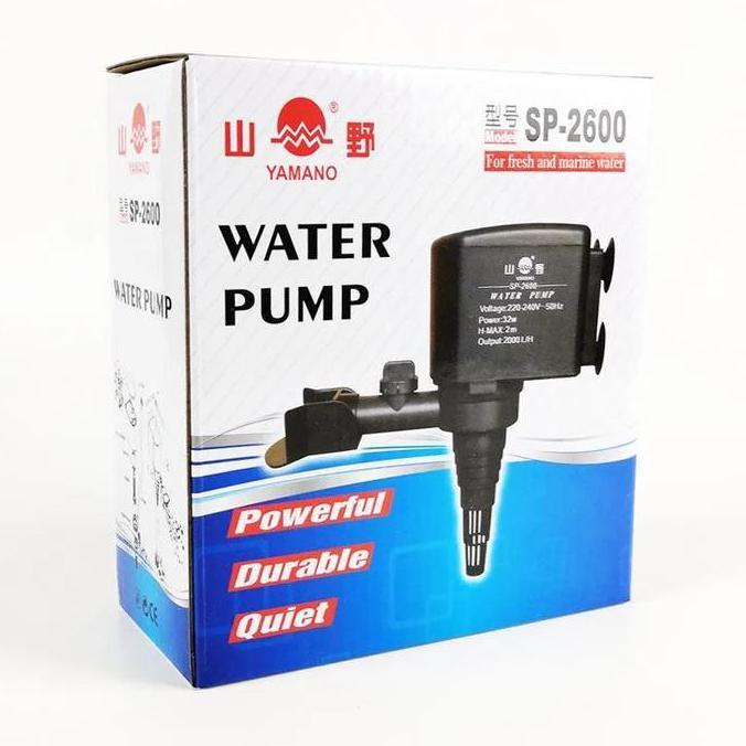 Fisch- Yamano Sp2600 Sp 2600 Sp-2600 Mesin Pompa Aquarium Aquascape