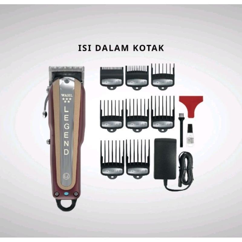 Wahl Legend Cordless Original Usa Corded Wireless Tanpa Kabel Pakai Kabel Mesin Pencukur Rambut