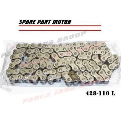 RANTAI GEAR 428-110 CG-110-125 CG100 CG125 GL MAX CDI GTO CB100 CB125 HEMAT