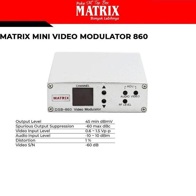 MATRIX MINI VIDEO MODULATOR