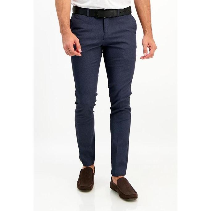 Youuu- Celana Panjang Chinos Pria Skinny Cardinal F4034Bk04B