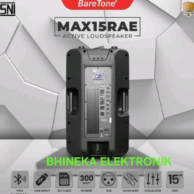 Promo Speaker Aktif Baretone Max15Rae Speaker 15 Inch Max15 Rae