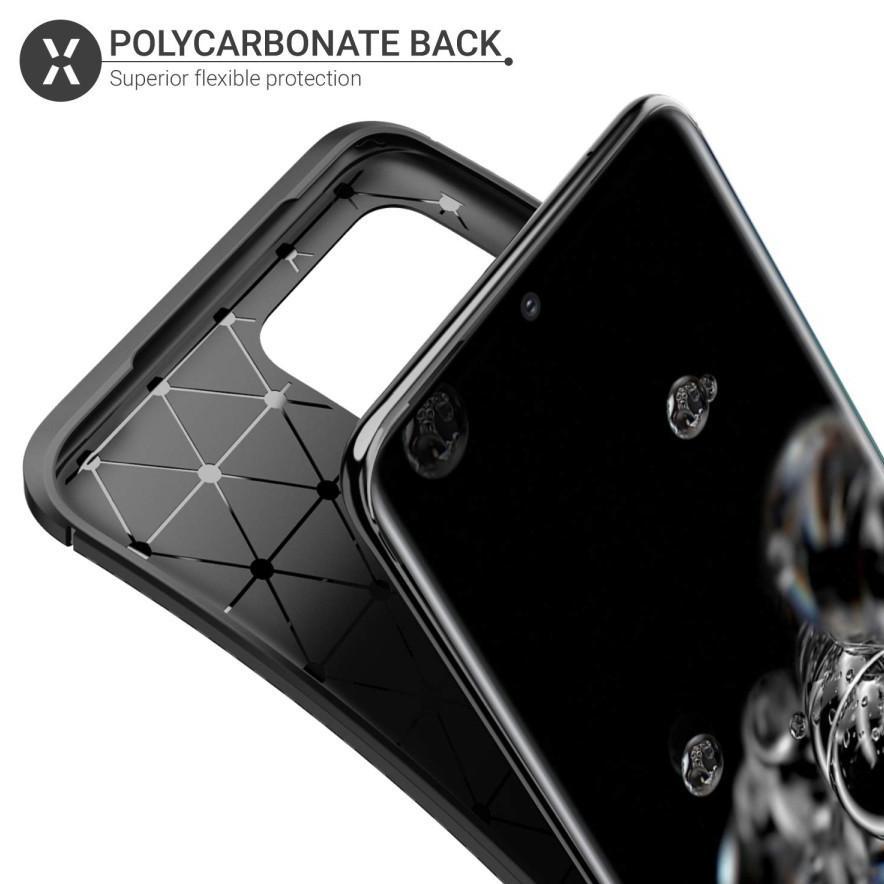 BESTPROMO CASE SAMSUNG S20 / S20 FE / S20 PLUS / S20 ULTRA Autofocus Carbon Slim Armor Anti Shock - 