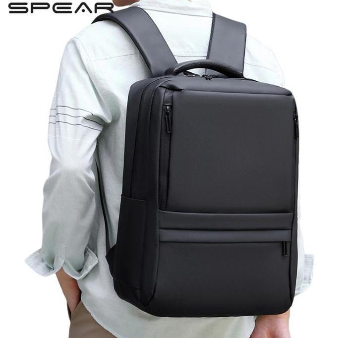SPEAR Backpack travel tas ransel kerja Travelling Laptop waterproof Premium Edition BP-2506