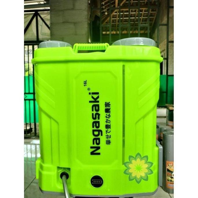 READY Stok BONUS KAOS Tangki Sprayer Elektrik NAGASAKI 16 Liter / Alat Semprot Elektrik | Tren 2026 