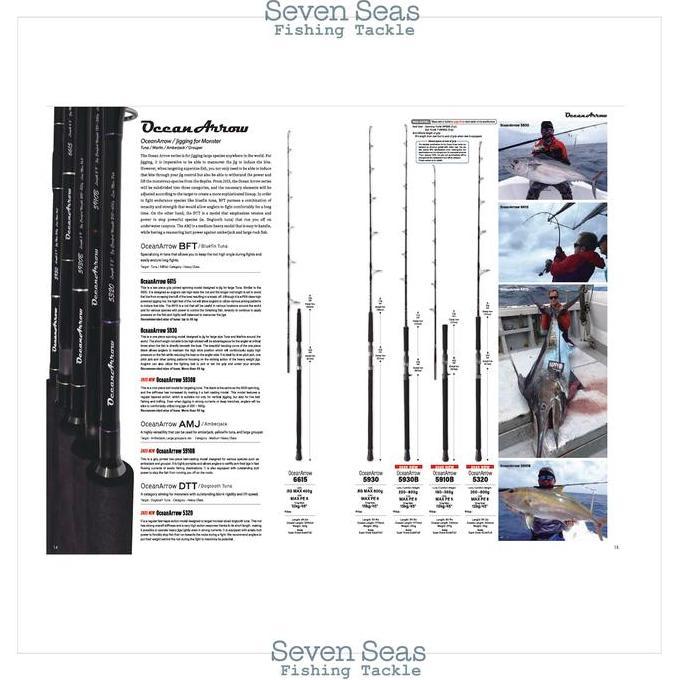Ripple Fisher Ocean Arrow 2025 Jigging Rod Joran Pancing (TERBAIK) (TERBARU) (TERMURAH)