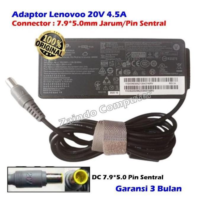 ADAPTOR LENOVO 20V 4.5A (7.9x5.0) L330 L410 L412 L420 L421 L430 L510 L512 L520 L521 L530 R400 R500 R