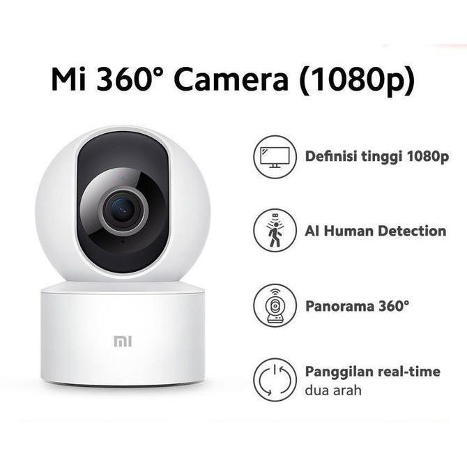IP Camera Yi Dome Guard 1080p Full HD Kamera CCTV XiaoYi 360 Degrees