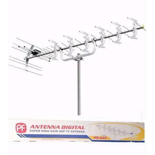 PF Antenna Digital Outdoor PF HD U25 Super High Gain UHF TV
