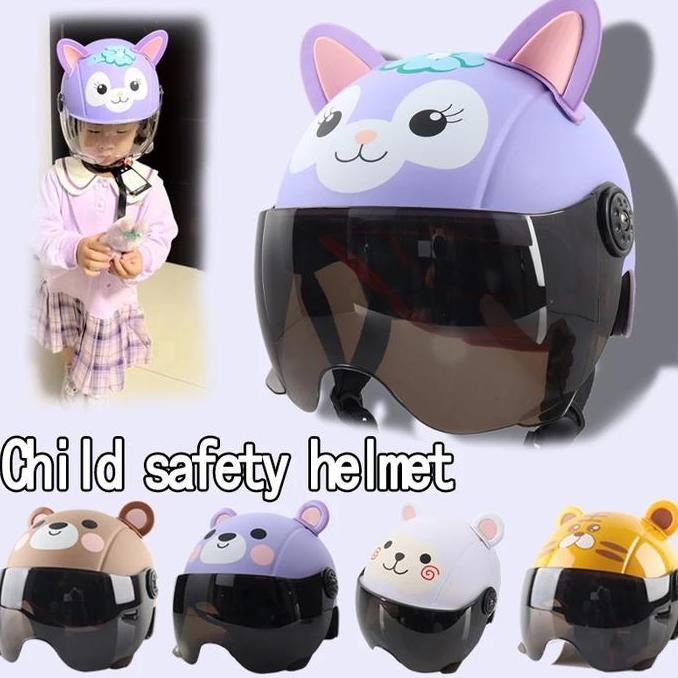 Hiasan Telinga Kucing Motor/Modifikasi Stiker Helm Aksesoris Telinga