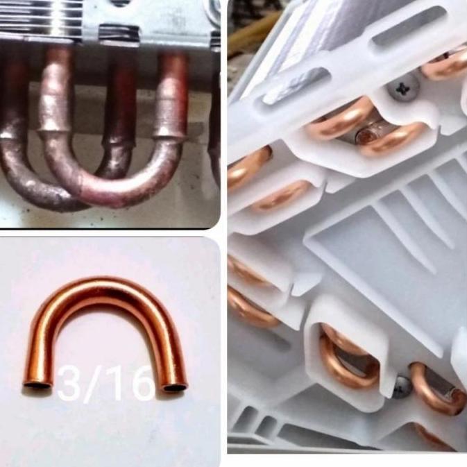 U BAND EVAP KOIL AC DAIKIN R 32 PENGANTIAN U KOIL EVAPORATOR YG BOCOR KH99