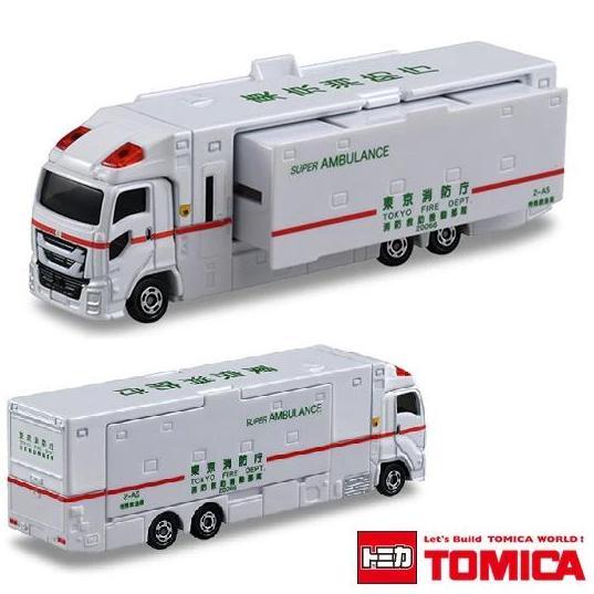 Tomica Long 144 Super Ambulance Diecast