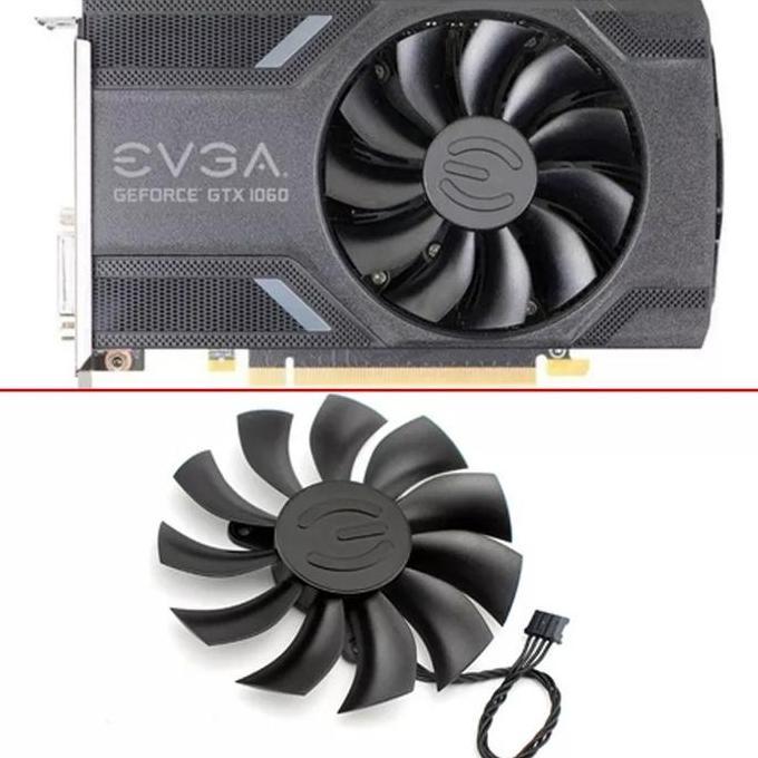 fan kipas Gtx 950 960 1060 EVGA mini ITX single fan 87mm 4pin