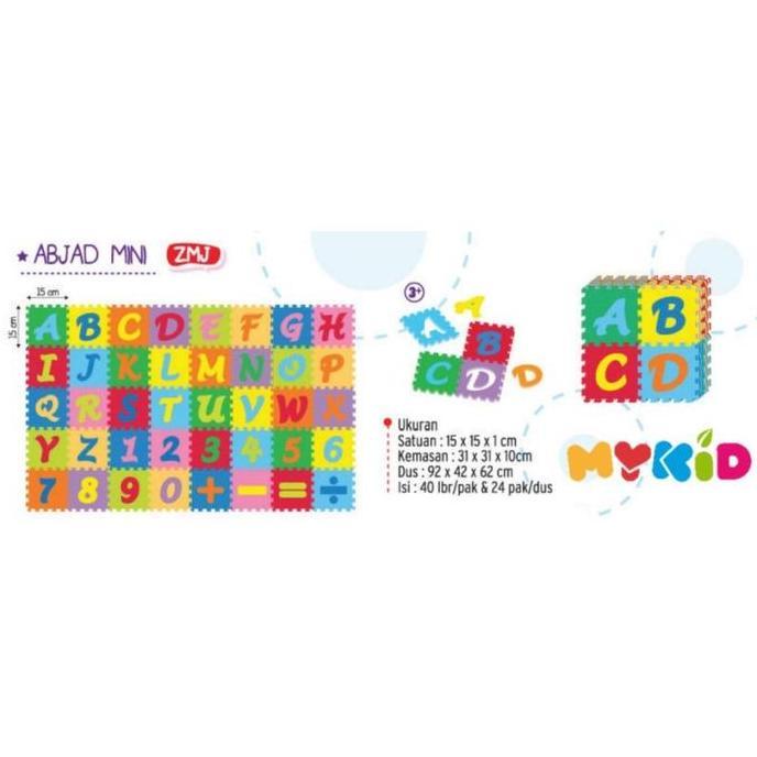 Playmat Matras Alas Lantai Evamat - ABJAD MINI