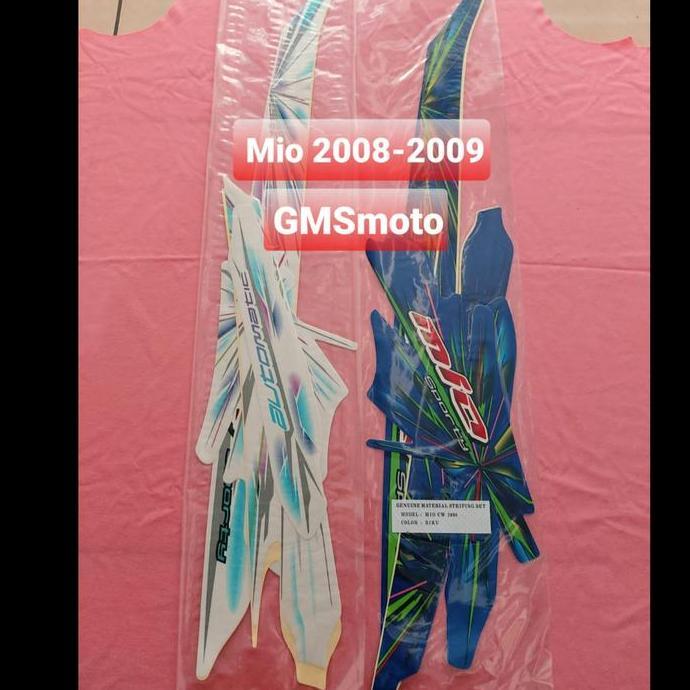 Striping motor mio sporty 2008 / Stiker body Mio Sporty 2008