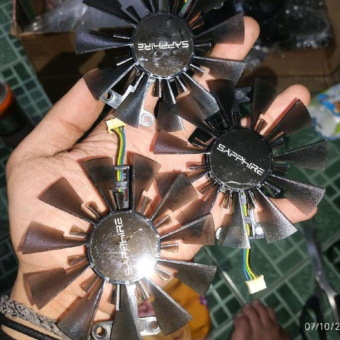 Fan casing kipas vga Sapphire Rx 560 550 460 85mm 4pin