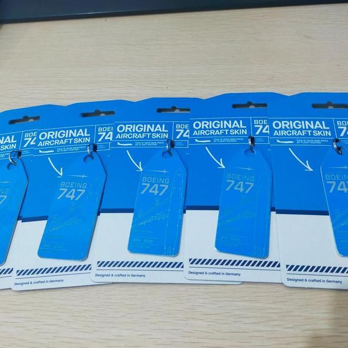 Aviation Tag KLM B 747