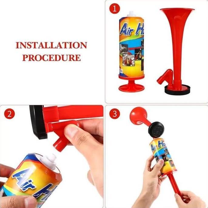 Terompet Suporter Bola / Air Horn Terompet Angin Tahun Baru