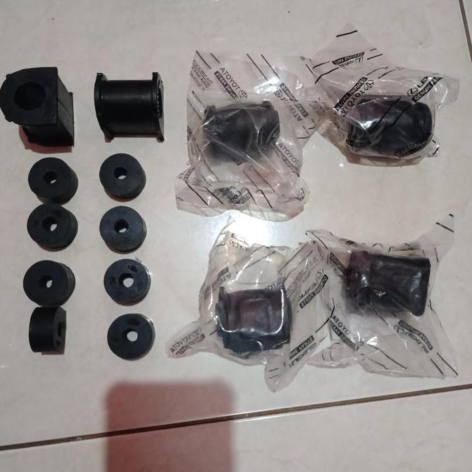 karet stabil + busing arm starlet kotak/kapsul