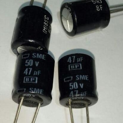 ELCO 47UF/50V 47UF 50V BP BIPOLAR YATZ27