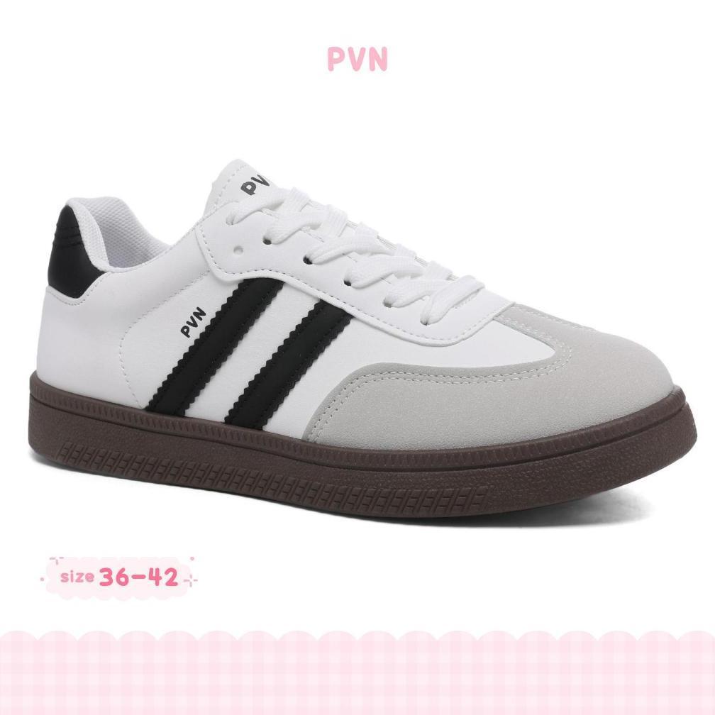 ORIGINAL PVN Taehyung Sepatu Sneakers Wanita Sport Shoes Silver 303