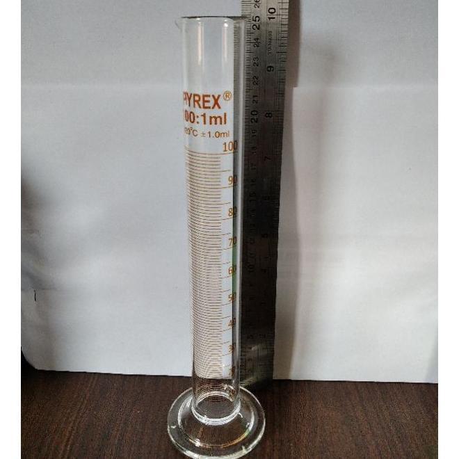 Gelas Ukur Pyrex 100 Ml